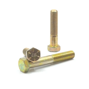 Śruba 1" UNS(14)x3,1/4"(82mm) ANSI B18.2.1(DIN 960) Grade_8(~Kl.10,9) Zn