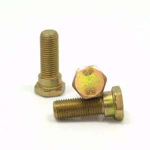 Śruba 7/16" UNFx1,1/4"(32mm) DIN 610  GRADE 5 (~Kl.8,8) Zn