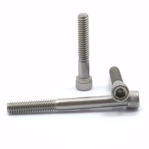Śruba 1/4" UNC(20)x3"(76mm) ANSI B18.3 (DIN 912) Nierdzewna 18-8 (A2)