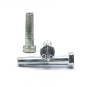 Śruba 7/16" UNF(20) x 2,1/4" (57 mm) ANSIB18.2.1 (DIN960) Grade 5 (~Kl.8,8) Zn