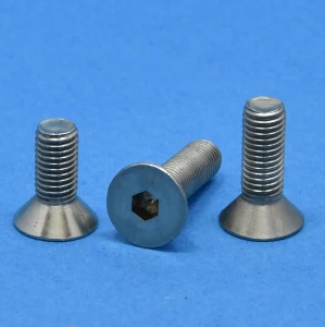 Śruba No"4-UNC(40)x1/4"(9,5mm) ANSI B18.3 (DIN 7991) Kwasoodporna  A4(316)