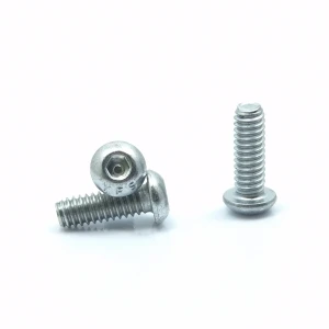 Śruba 1/4" UNC(20)x3/8"(9mm) ANSI B18.3 (ISO 7380) ASTM F835 (Kl.10,9/12,9) Zn