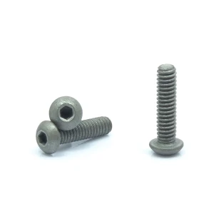 Śruba 1/4"UNC(20)x1"(25mm) ANSI B18.3(ISO 7380) ASTM F835(Kl.10,9/12,9) Ocynk mechaniczny (matowy)