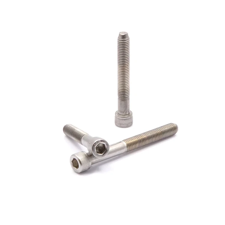 Śruba 1/4" UNF(28)x1,1/2" (38mm) ANSI B18.3 (DIN 912) Nierdzewna 18-8 (A2)