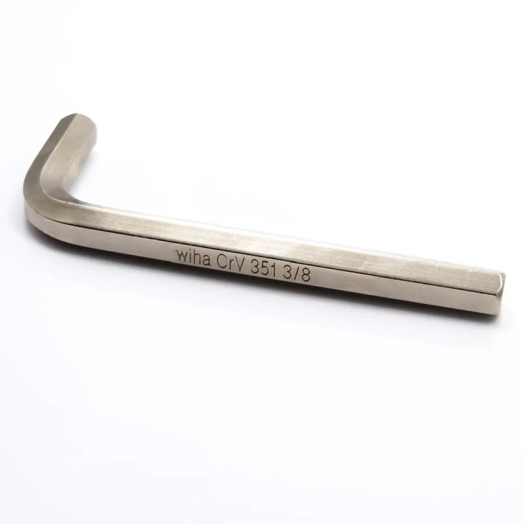 Klucz imbusowy krótki ocynkowany 3/8" Wiha 351