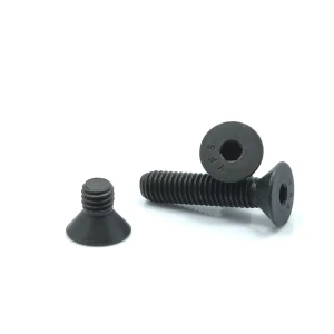 Śruba No"6-UNC(32)x3/16"(5mm) ANSI B18.3 (DIN 7991) ASTM F835 (Kl.10,9/12,9)