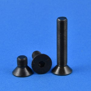 Śruba 3/8" UNF(24)x2"(51mm) ANSI B18.3 (DIN 7991) ASTM F835 (Kl.10,9/12,9)