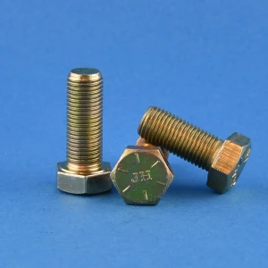 Śruba 1" UNS(14)x3"(76mm) ANSI B18.2.1(DIN 961) Grade_8(~Kl.10,9) Zn