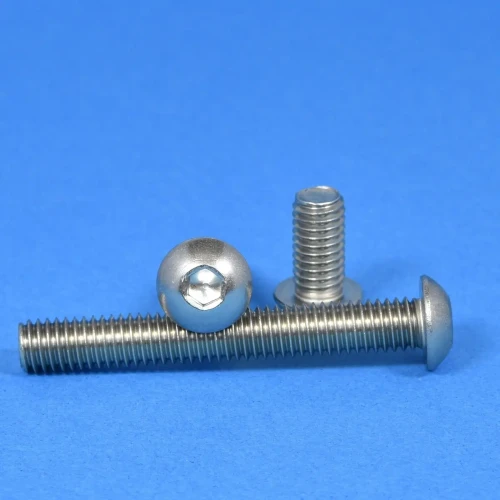 Śruba No"10 UNF(32)x3/8"(9mm) ANSI B18.3 (ISO 7380) Nierdzewna 18-8 (A2)