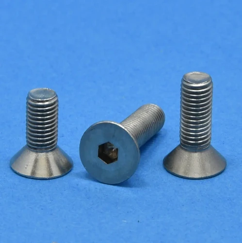 Śruba No"10-UNF(32)x3/8"(9mm)*(Długości całkowita) ANSI B18.3 (DIN 7991) Nierdzewna 18-8 (A2)