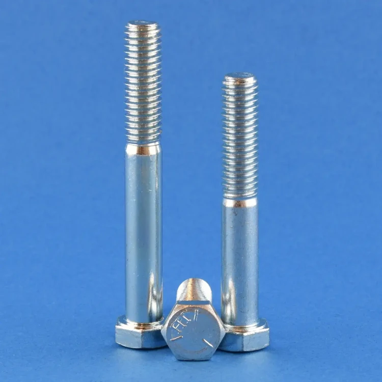Śruba 1" UNS(14)x4,1/2"(114mm) ANSI B18.2.1(DIN 960) Grade_5(~Kl.8,8) Zn