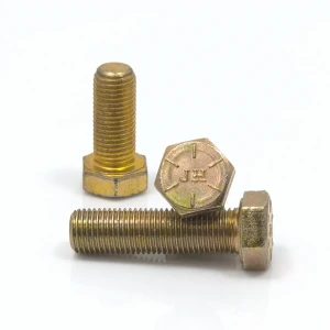 Śruba 7/16" UNF(20)x1,1/4"(32mm) ANSI B18.2.1(DIN 961) Grade_8(~Kl.10,9) Zn