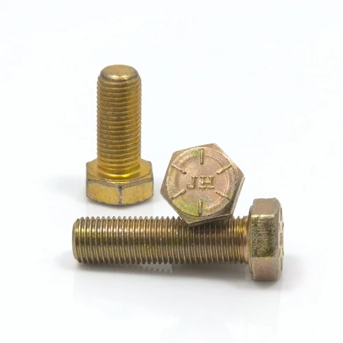 Śruba 1/4" UNF(28)x5/8"(16mm) ANSI B18.2.1(DIN 961) Grade_8(~Kl.10,9) Zn