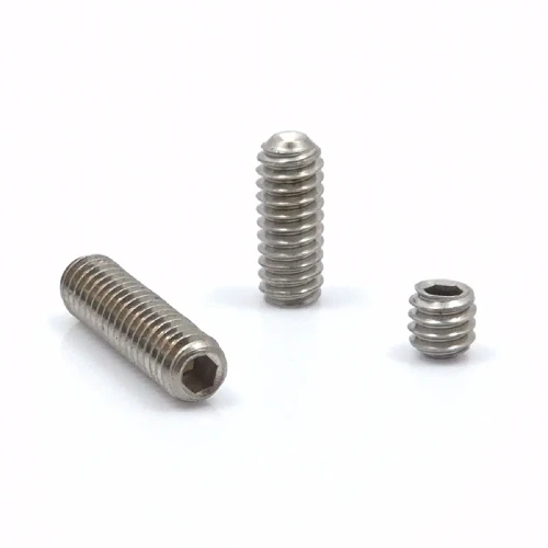 Śruba No"4-UNC(40)x1/4"(6mm) ANSI B18.3 (DIN 916) nierdzewna 18-8 (A2)
