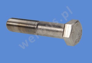 Śruba 1/2" UNF(20) x 3" (76 mm) ANSIB18.2.1 (DIN960) Nierdzewna A2 (18-8)