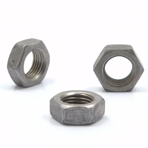 Nakrętka 7/16"UNC(14) NISKA DIN 936