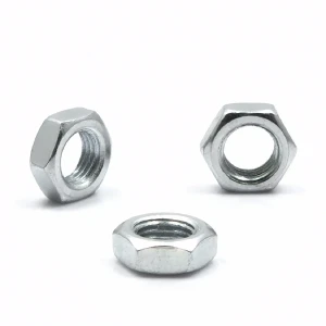 Nakrętka 5/8"UNC(11) NISKA DIN 936 Zn