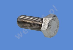 Śruba 7/16" UNF(20)x3/4"(19mm) ANSI B18.2.1 (DIN 961) Nierdzewna 18-8 (A2)