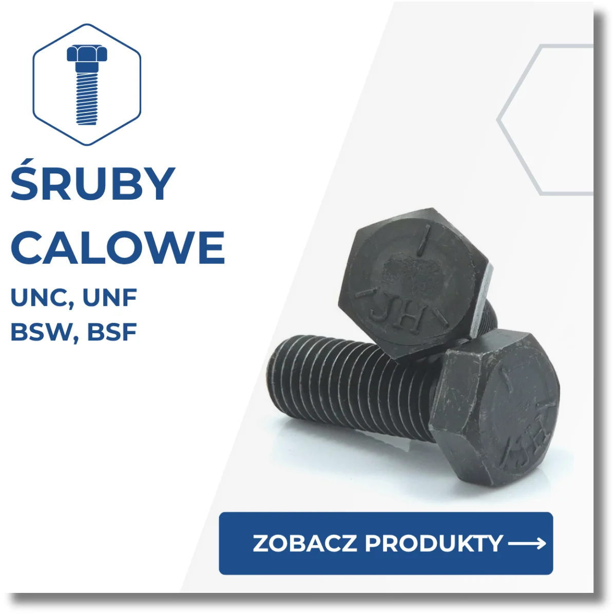 werbus śruby calowe unc unf bsw bsf 