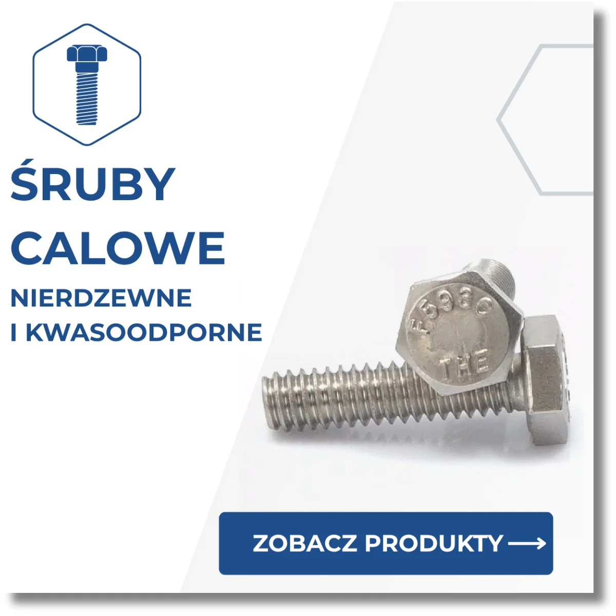 werbus śruby calowe unc unf bsw bsf  a2 a4